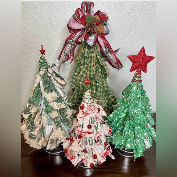 Handmade Cloth Christmas Tree Decor and Gifts - Picture 6 of 13